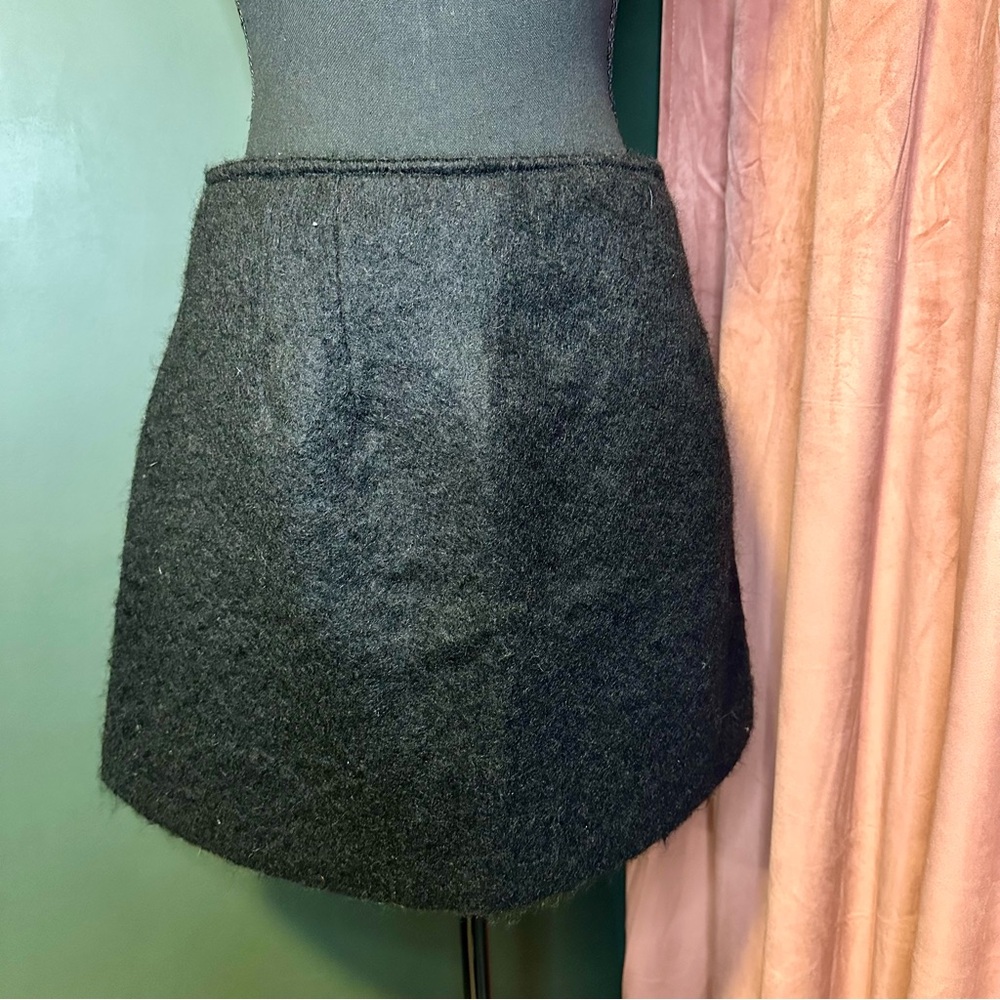 Vintage Black Mini Skirt
